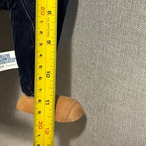 Vintage Wolfgang Gerstenberg Hand Painted Wooden Clown Marionette from Germany - Picture 8 of 10